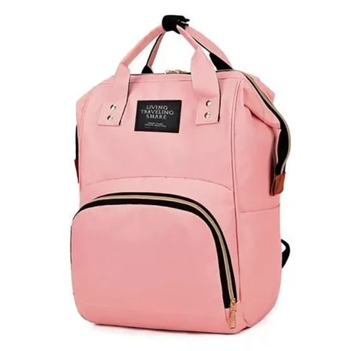 Rózsaszín living traveling táska