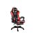   Likeregal 920 LED gamer szék lábtartóval piros masszázs funkcióval