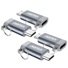 Choetech PD-2CMGY kulcstartós TYPE-C -> micro USB átalakító