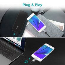 Choetech PD-2CMGY kulcstartós TYPE-C -> micro USB átalakító