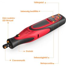 Meterk Akkumulátoros kézi csiszológép