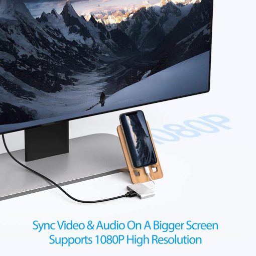 videó adapter 5 az 1-ben LXJ-THT-020 fehér