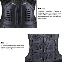 Speed Gyerek motoros protektormellény Fekete L