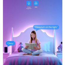 Teckin 5M LEDszalag, RGB - Hangulatos fények minden nap!