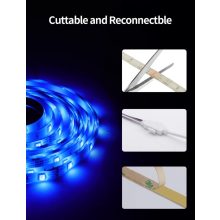 Teckin 5M LEDszalag, RGB - Hangulatos fények minden nap!