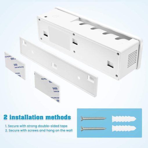 MECO Eleverde fogkefe sterilizáló UV Touch White 4 fogkefehely - Szájhigiéniás körülmények megőrzéséhez!