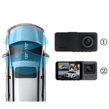 REC s10 wifi-s autós kamera utastér rögzítéssel