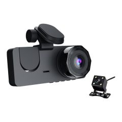   REC Autós fedélzetikamera tolatókamerával, beépített utastér kamerával Y-15