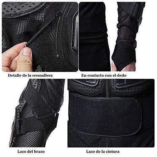 Wildken Motorkerékpár Armor fekete S