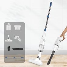 Hosszú nyakú vezeték nélküli akkumulátoros porszívó K3D - Tedd könnyebbé és hatékonyabbá a takarítást!