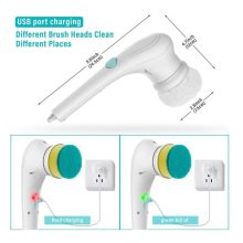 Magic Brush Forgófejes elektromos mosogató kefe