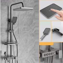 President komplett zuhanyrendszer digitális kijelzővel