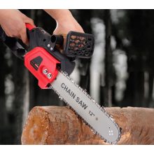 Mraw 300W-os Akkumulátoros láncfűrész 12"-es 2db 48V akkumulátorral