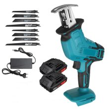 Length 24V-os Akkumlátoros Kardfűrész,orrfűrész,2db akkumlátoral,8 darab vágófejjel