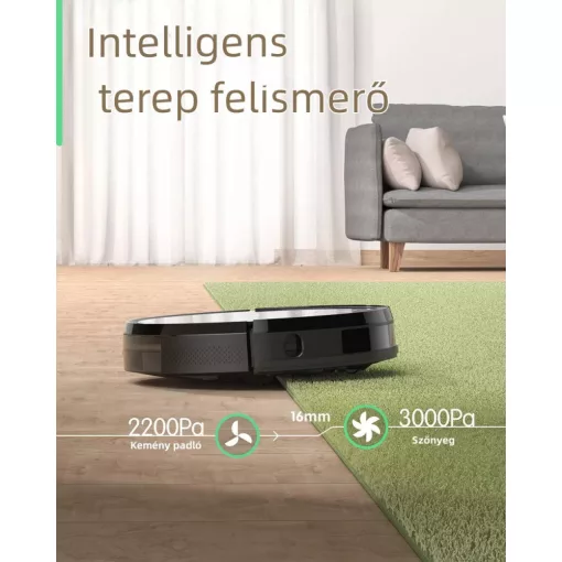 Zoozee Z50 okos robotporszívó és felmosó 2IN1, 3000PA