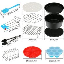 12 részes tartozék csomag forrólevegős sütőkhöz