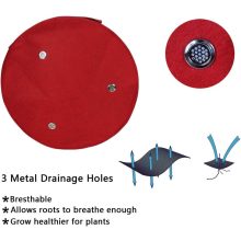 Laxllent Textil virágcserép 2 nagy 2 kicsi zöld