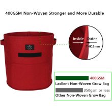 Laxllent Textil virágcserép 2 nagy 2 kicsi zöld