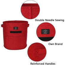 Laxllent Textil virágcserép 2 nagy 2 kicsi zöld