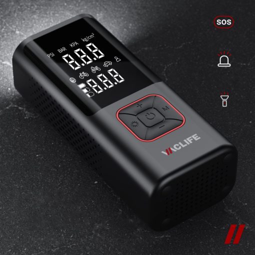 Vaclife vezeték nélküli gumiabroncs-felfújó hordozható légkompresszor - Nincs többé lapos kerék!