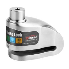   Oasser motorkerékpár, bicikli tárcsafék zár, 120 dB- es riasztás