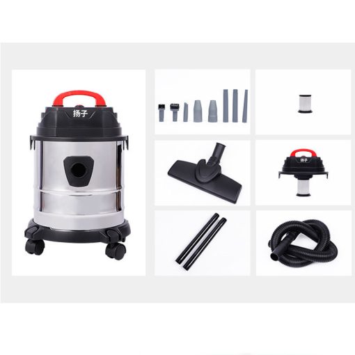 Száraz-nedves porszívó - 1800W, rozsdamentes acél + kilenc részes készlet + szűrőelem