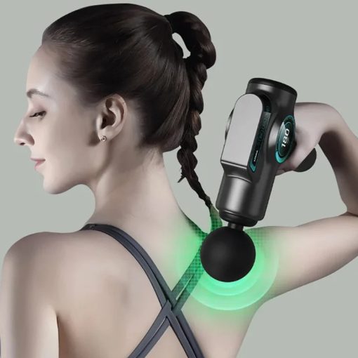 Masszázspisztoly 8 professzionális masszázsfejjel