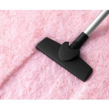 Fluffy rózsaszín szőnyeg kör alak átmérő: 60cm