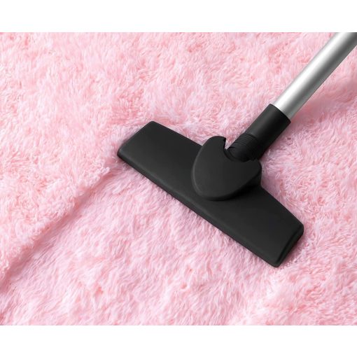 Fluffy rózsaszín szőnyeg kör alak átmérő: 60cm