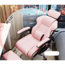 GamerElegance lábtartós szék pink