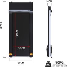 Munkahelyi, otthoni, futópad-sétapad alkalmazással és távirányítóval