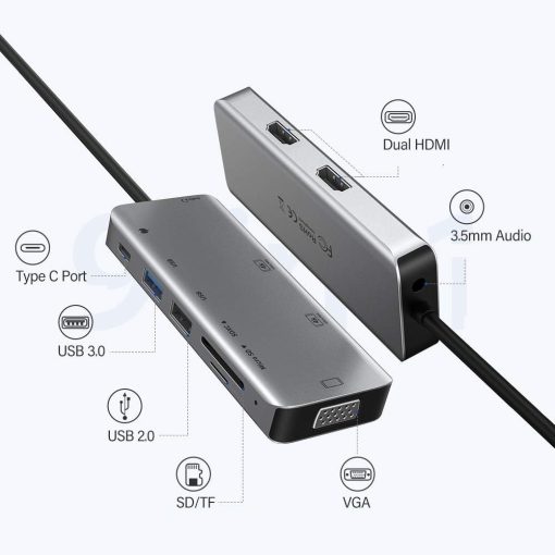 Hoplaza 9 in 1 Dokkoló állomás