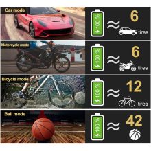 Digitális kijelzős, autómata kézikompresszor, 4000 mAH, 10 bar nyomás