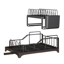 Kétszintes edényszárító, csepegtető