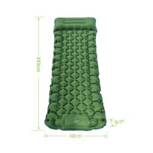 Hexagon Egyszemélyes Kemping matrac - Zöld