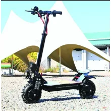 E-Scooter Összecsukható elektromos roller 2000W dupla motoros,40km/h sebességgel, Bluetooth hangszóróval