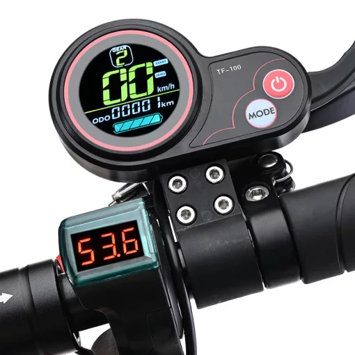 E-Scooter Összecsukható elektromos roller 2000W dupla motoros,40km/h sebességgel, Bluetooth hangszóróval