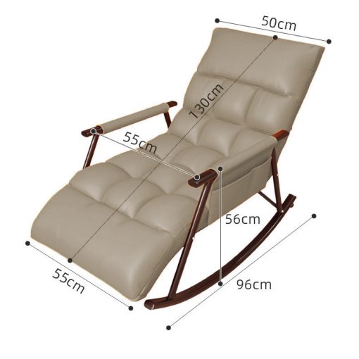 RelaxRocker világos szürke hintaszék