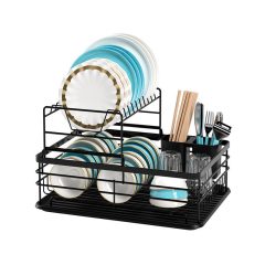 Két szintes konyhai edénytartó, csepegtető