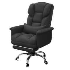   Luxor főnöki szék lábtartóval fekete - Funkció és esztétika!