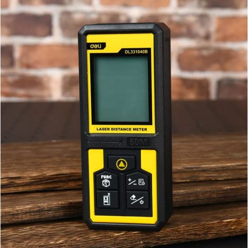 Deli Lézeres távolságmérő maximális mérés: 50 m, DL331040B