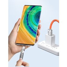 AlphaOne narancssárga 2m-es Type C típusú kábel