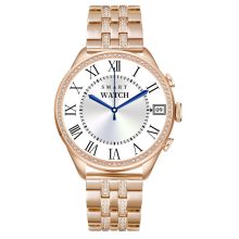 GEN9 női okosóra, arany és rózsaszín szíjjal