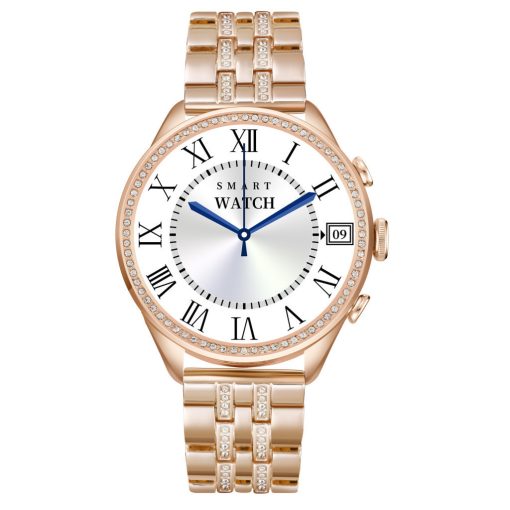 GEN9 női okosóra, arany és rózsaszín szíjjal