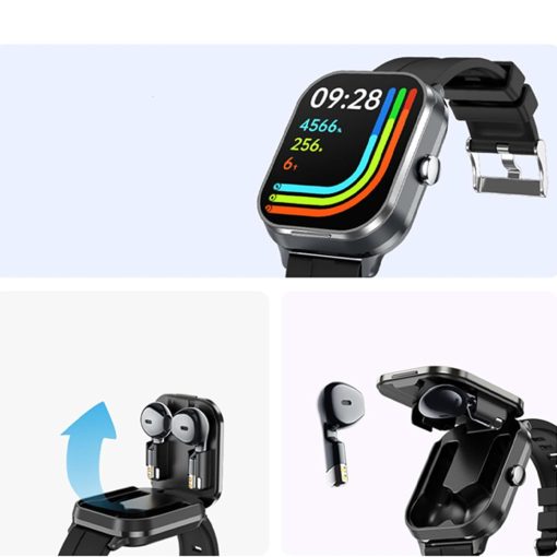 D8 okosóra + tws fühallgató - Okosóra és fülhallgató egyben!