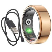 Okos Fitneszgyűrű, arany, 11- es méret