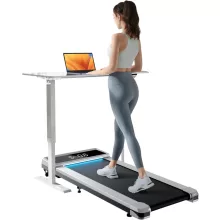 Sétálópad 12 sebességfokozattal, alkalmazással és távirányítóval, fehér