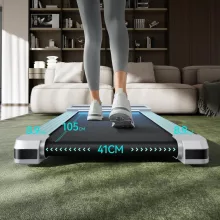 Sétálópad 12 sebességfokozattal, alkalmazással és távirányítóval, fehér