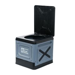 Összecsukható hordozható WC/szék/tároló 32*30*28cm