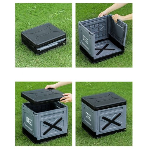 Összecsukható hordozható WC/szék/tároló 32*30*28cm